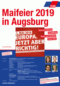 1. Mai 2019 in Augsburg